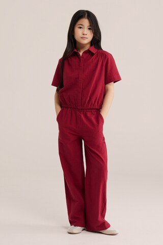 Bluză de la WE Fashion pe roșu