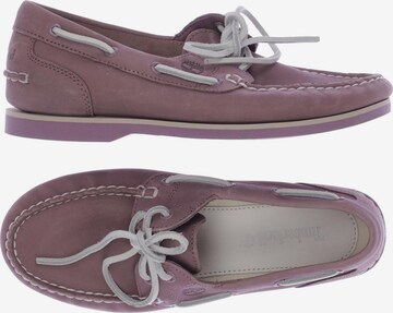 TIMBERLAND Flats & Loafers in 37,5 in Pink: front