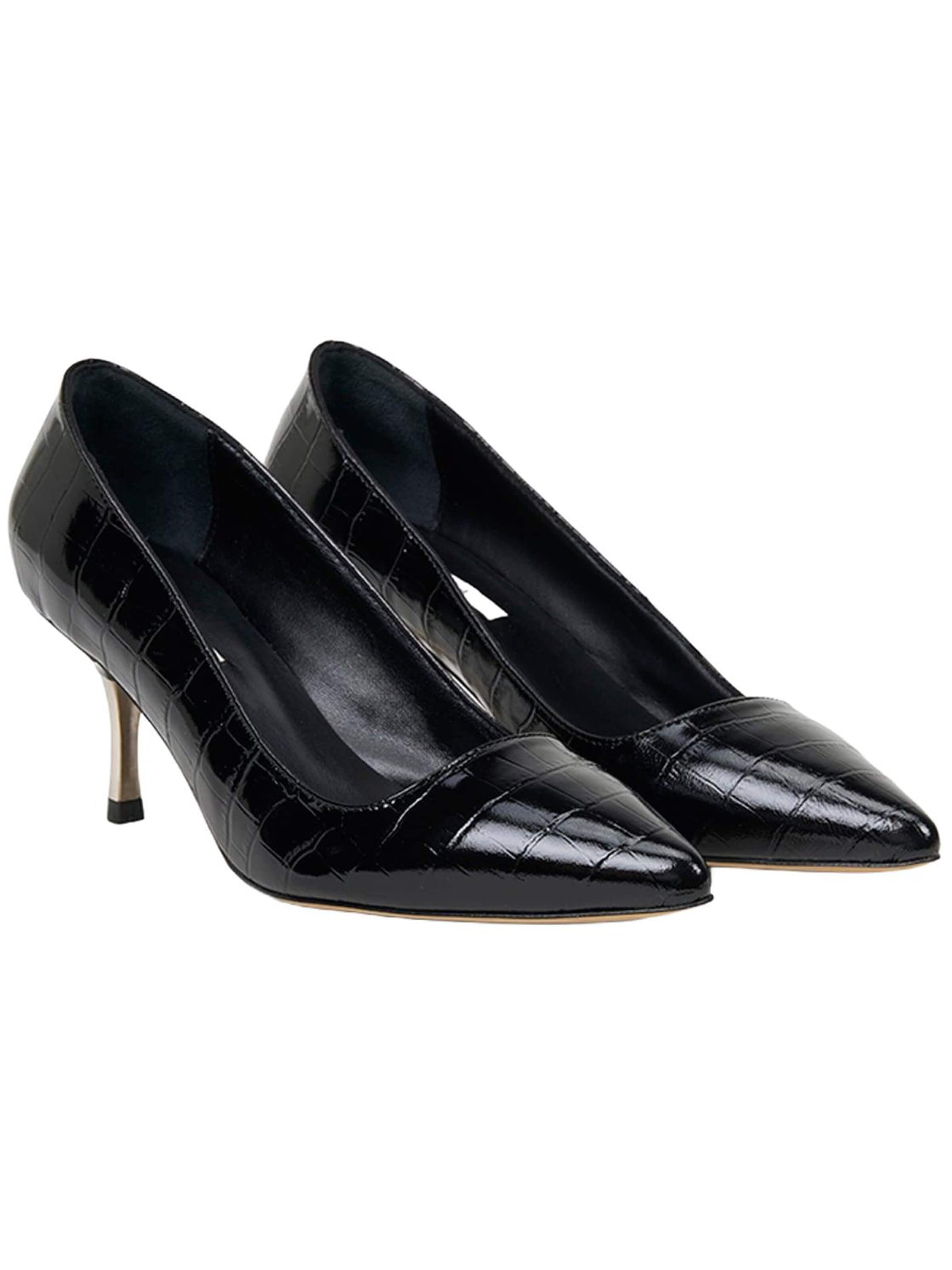 Desa - Zapatos con plataforma 'Stilett' en negro