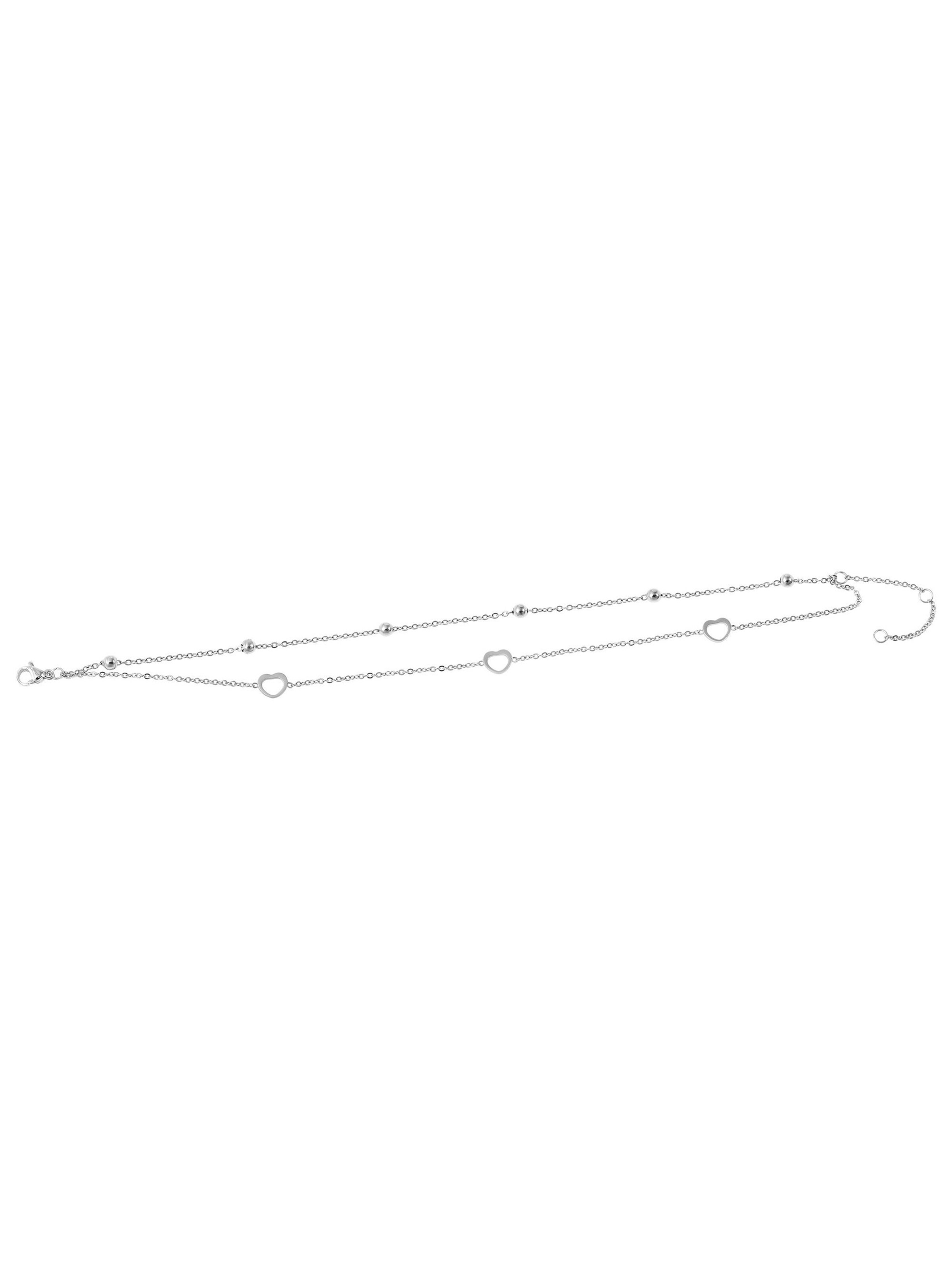 Akzent Fußschmuck 'Fabella, langlebig'‌‌ in Silber