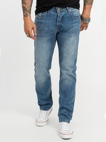 Rock Creek Regular Jeans in Blue: front