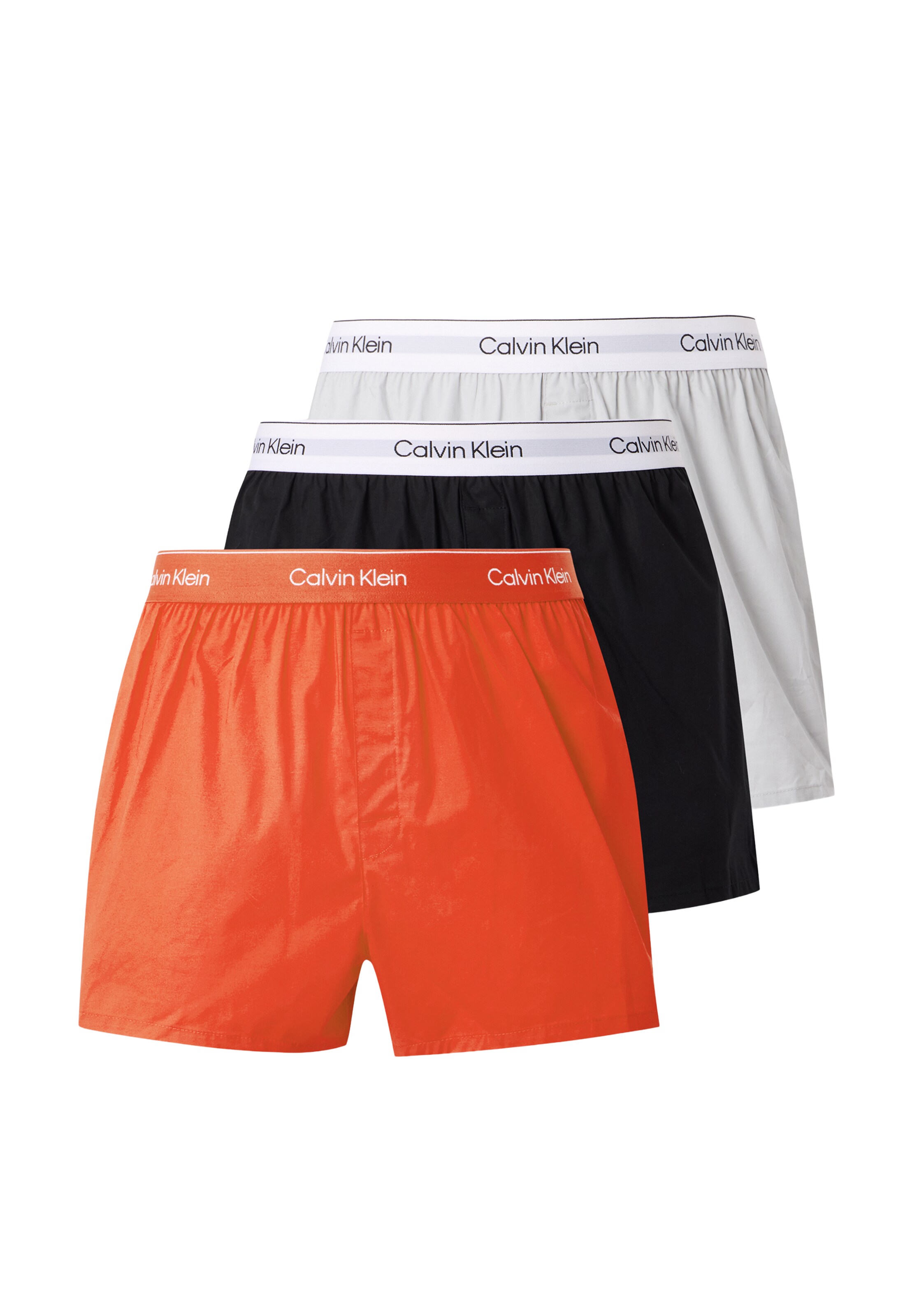 Calvin Klein Underwear Μποξεράκι σε S σε πορτοκαλί / μαύρο / λευκό / offwhite, Άποψη προϊόντος