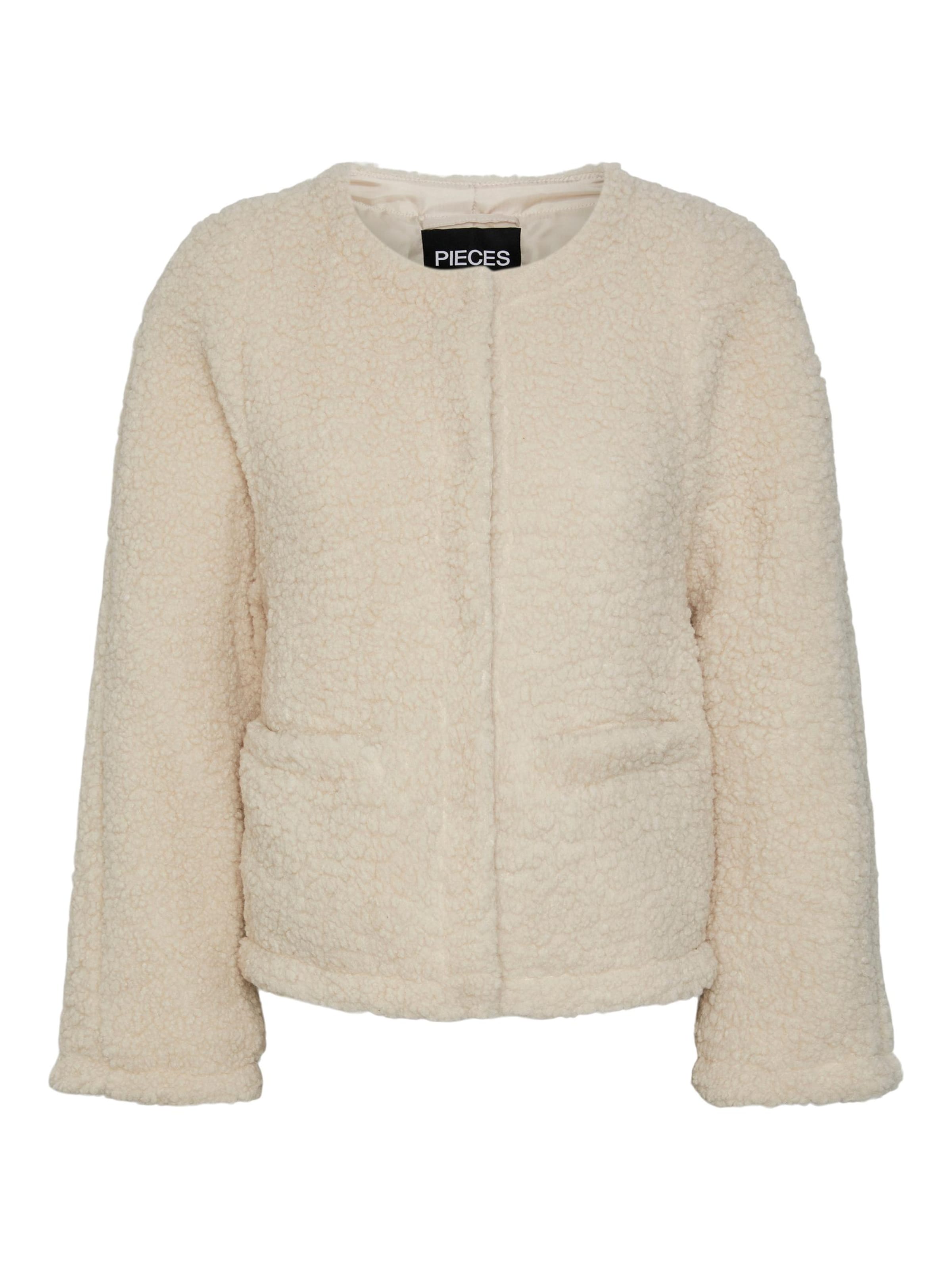 Giacca di mezza stagione 'Jimena' di PIECES in beige: frontale