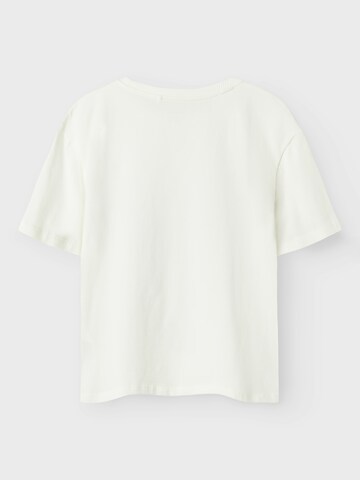NAME IT Tričko 'NKFAkun Stitch' – bílá