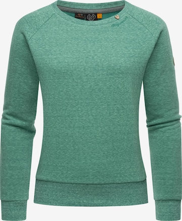 Sweat-shirt 'Johanka' Ragwear en vert : devant