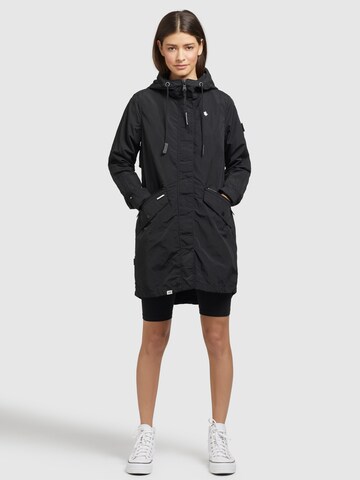 Manteau mi-saison 'GAMES' khujo en noir