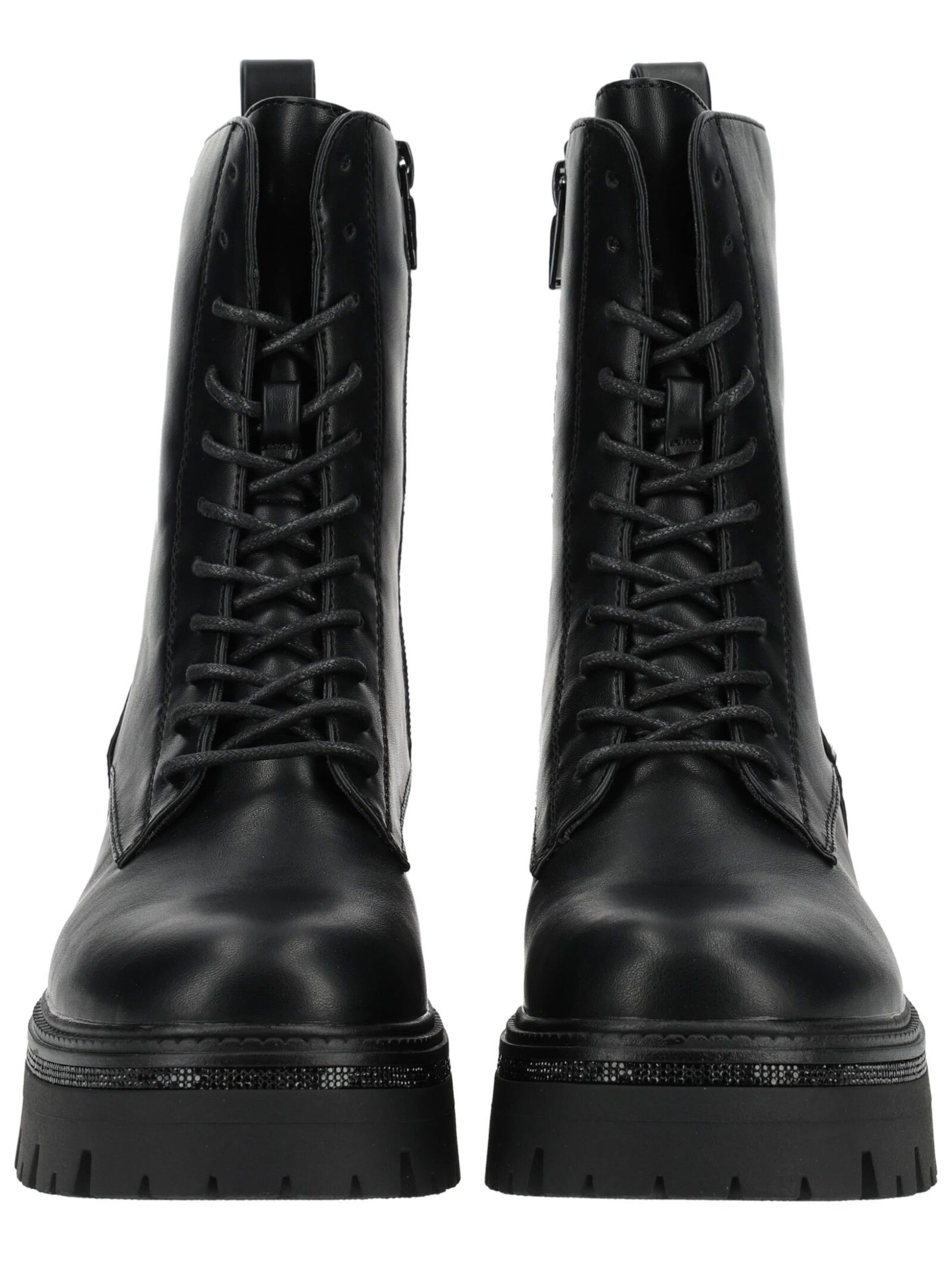 Stivaletto stringato di TOM TAILOR in nero