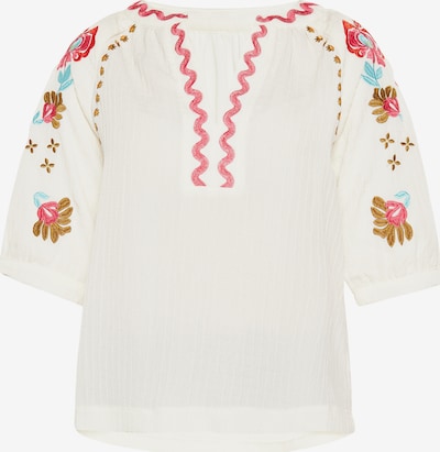 Gaya Pusero 'Festival' värissä kerma / vaaleansininen / oliivi / tumma pinkki, Tuotenäkymä