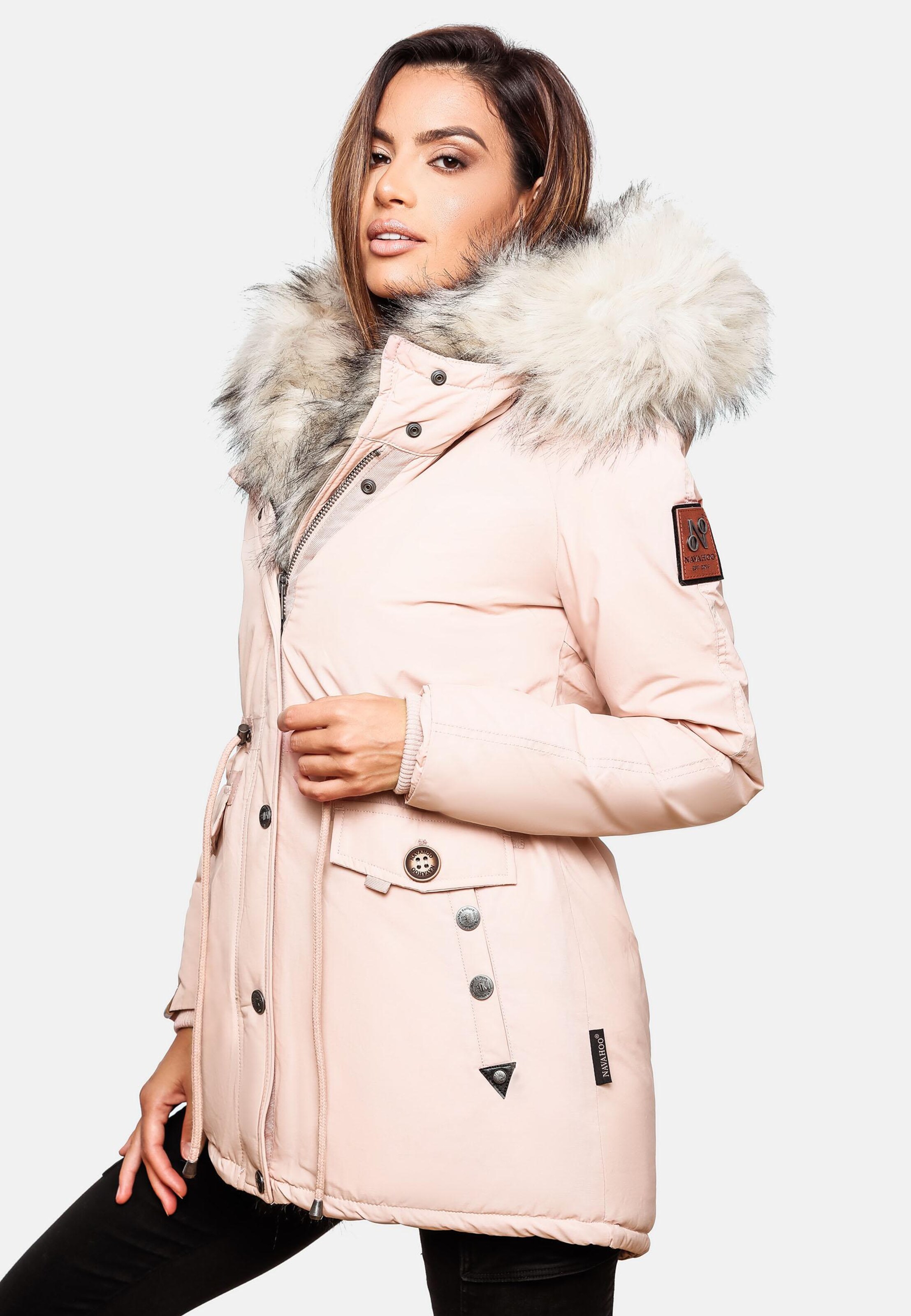 NAVAHOO Wintermantel \'Sweety\' in Rosa YOU ABOUT 
