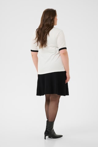KAFFE CURVE - Camiseta 'Olivie' en blanco