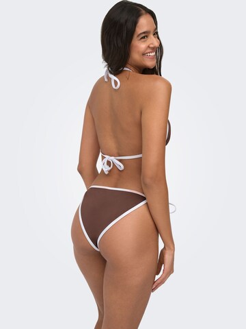 ONLY Triangle Bikini 'ONLMarseille' in Brown