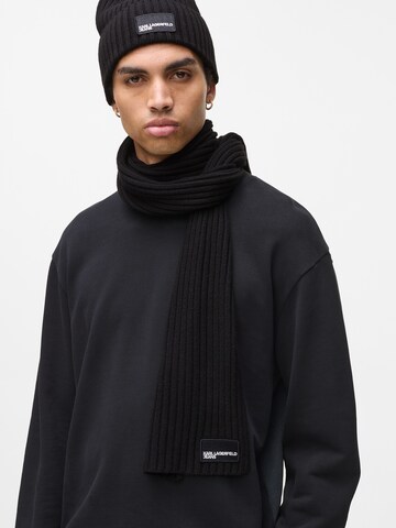 KARL LAGERFELD JEANS - Cachecóis em preto: frente