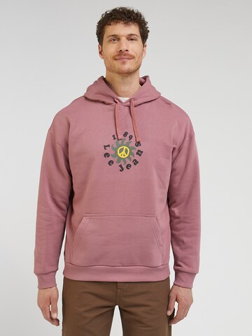Lee Sweatshirt 'LOOSE HOODIE' in Purple: front