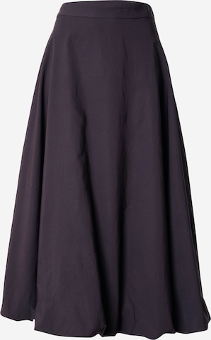 PIECESSuknja 'PCMAUVE' - crna boja: prednji dio