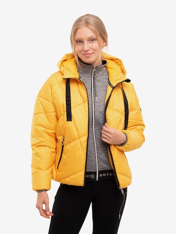 LUHTA Куртка в спортивном стиле 'alberga' в Желтый: спереди