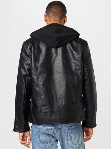 SikSilk - Chaqueta de entretiempo en negro
