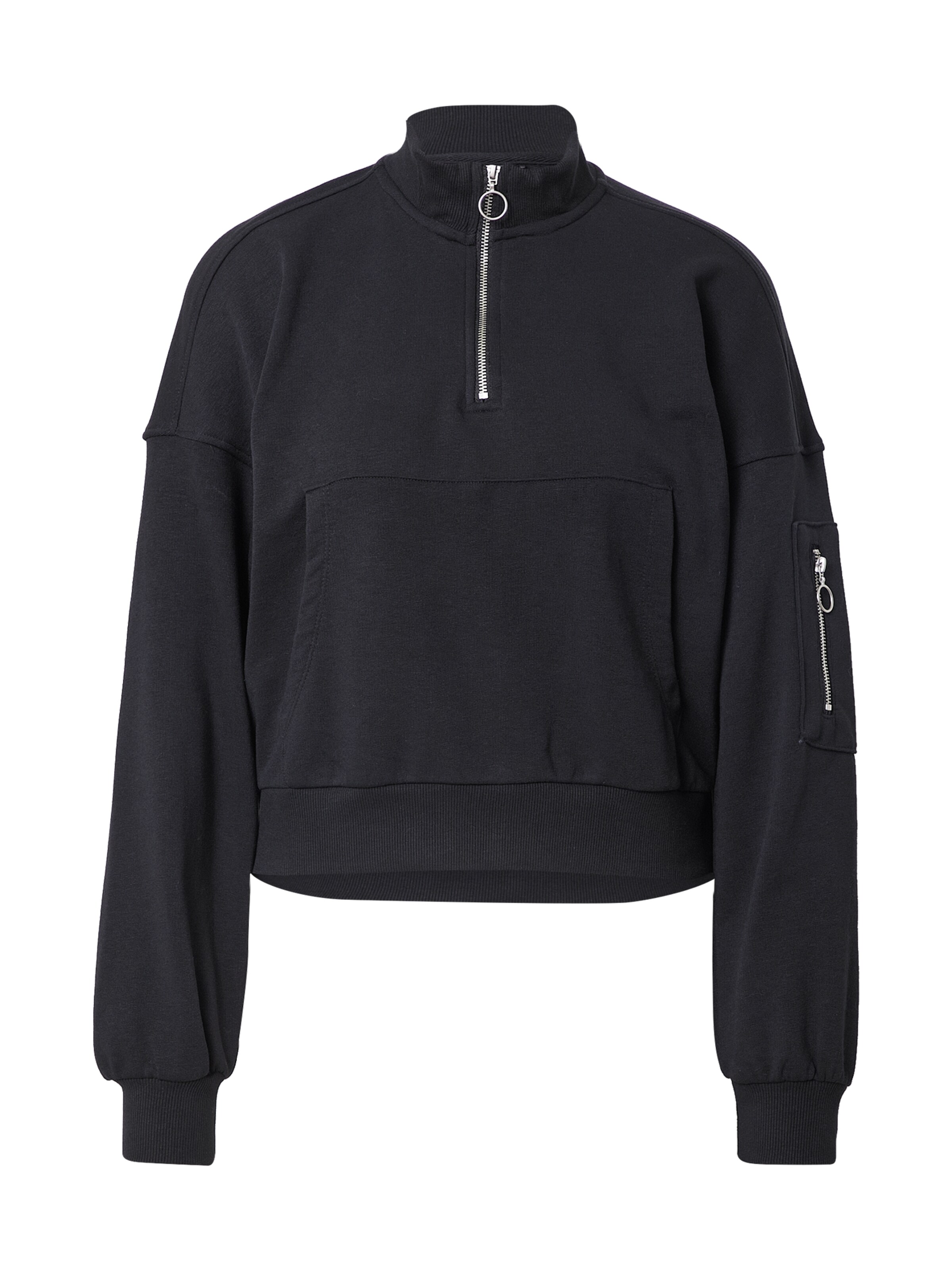 ONLY PLAY - Camiseta deportiva en negro: frente