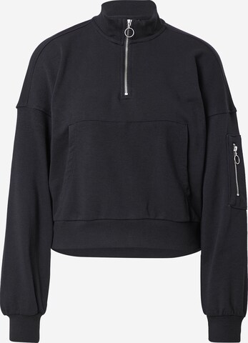 ONLY PLAY Athletic Sweatshirt in Black: front