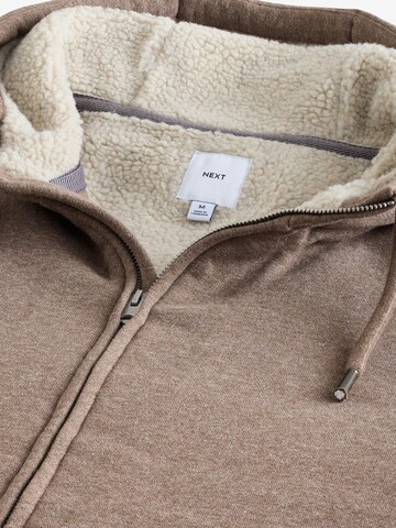 Next Sweat jacket in Beige