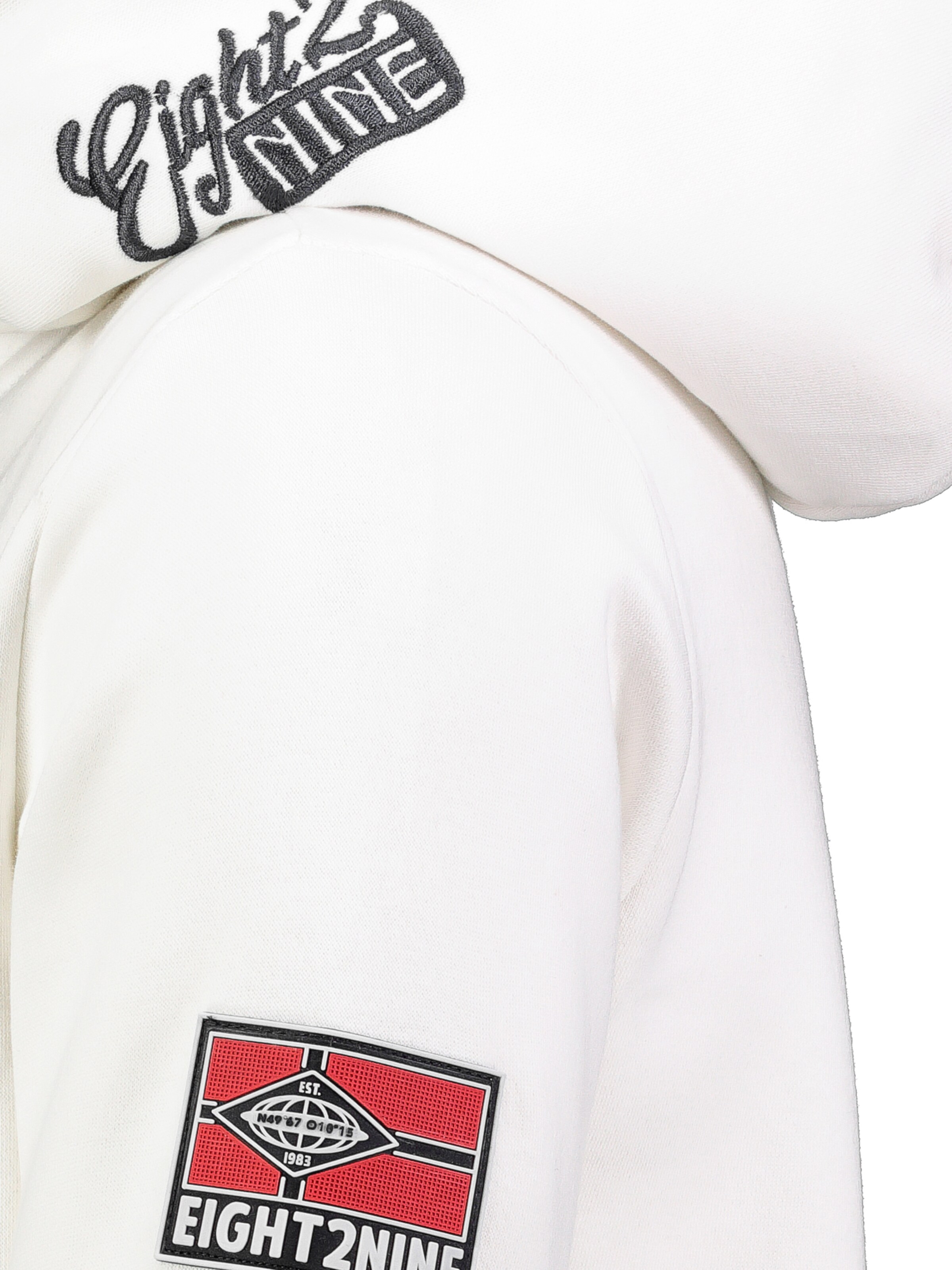 Eight2Nine Sweat jacket in White