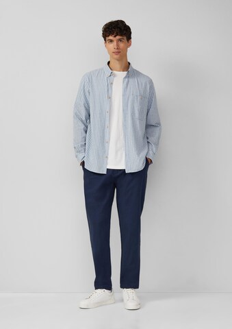 s.Oliver Regular fit Overhemd in Blauw