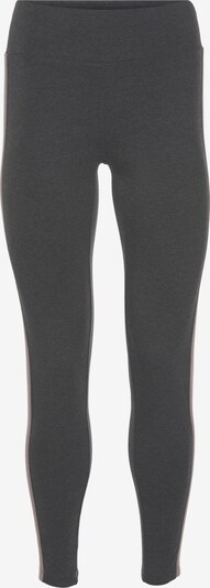 HIS JEANS Leggings in Anthracite / Powder, Item view