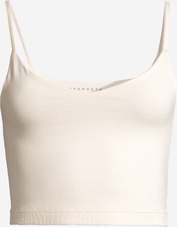 AÉROPOSTALE Top in Beige: voorkant