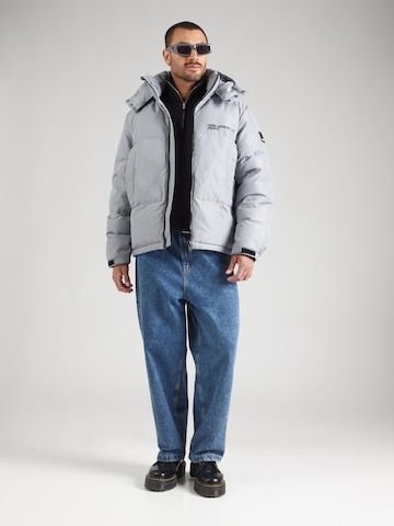 KARL LAGERFELD JEANS Зимняя куртка в Серый