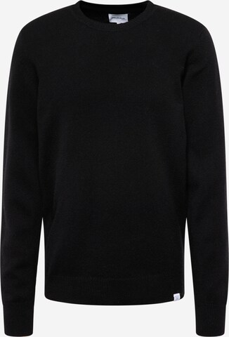 Pull-over 'Sigfred' NORSE PROJECTS en noir : devant