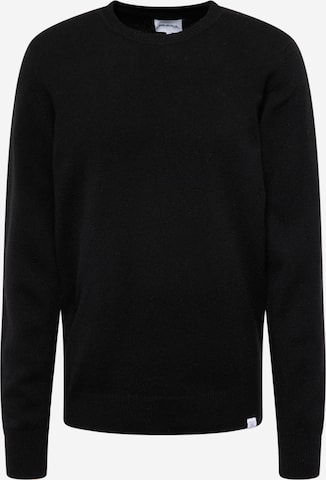 Pullover 'Sigfred' di NORSE PROJECTS in nero: frontale