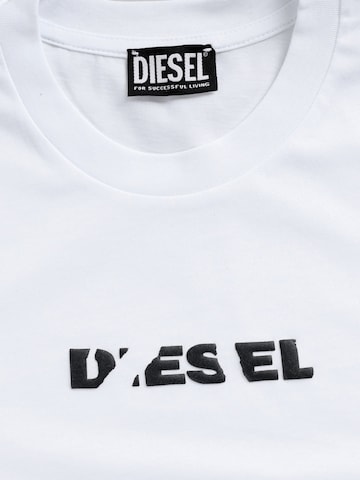 DIESEL - Camiseta 'T-JUST 250231' en blanco