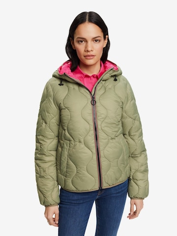 ESPRIT - Chaqueta de entretiempo en verde: frente