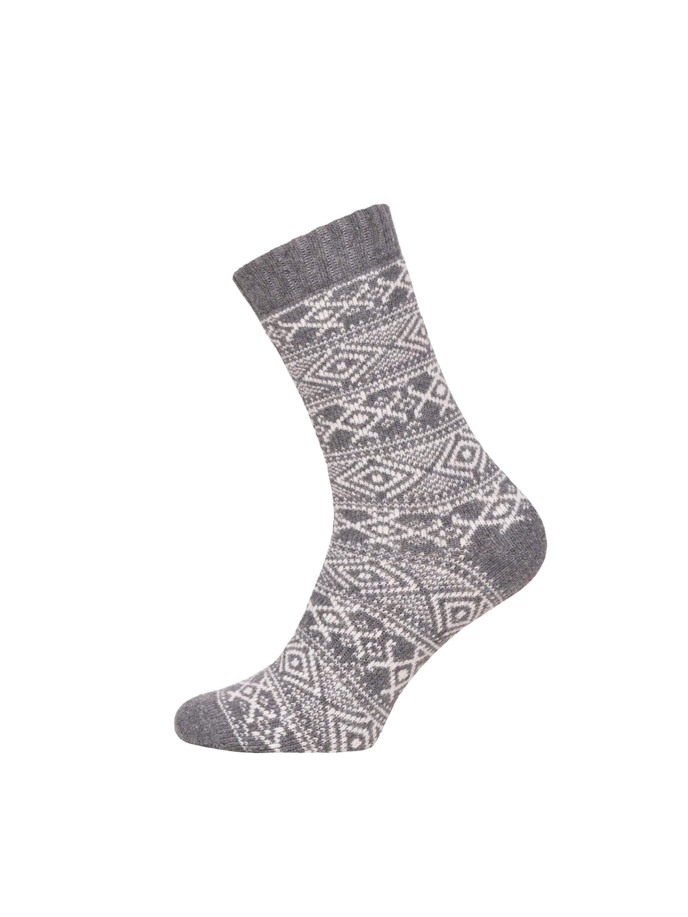 HomeOfSocks Socks 'HOS4510' in Grey: front