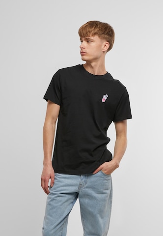 Mister Tee T-Shirt 'Good Vibes Drink' in Schwarz