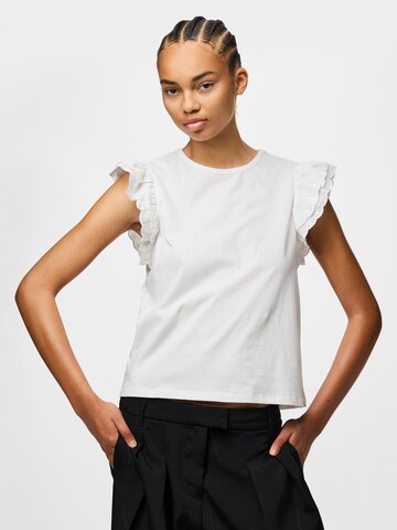 PIECES Shirt 'PCPANDRIA' in White