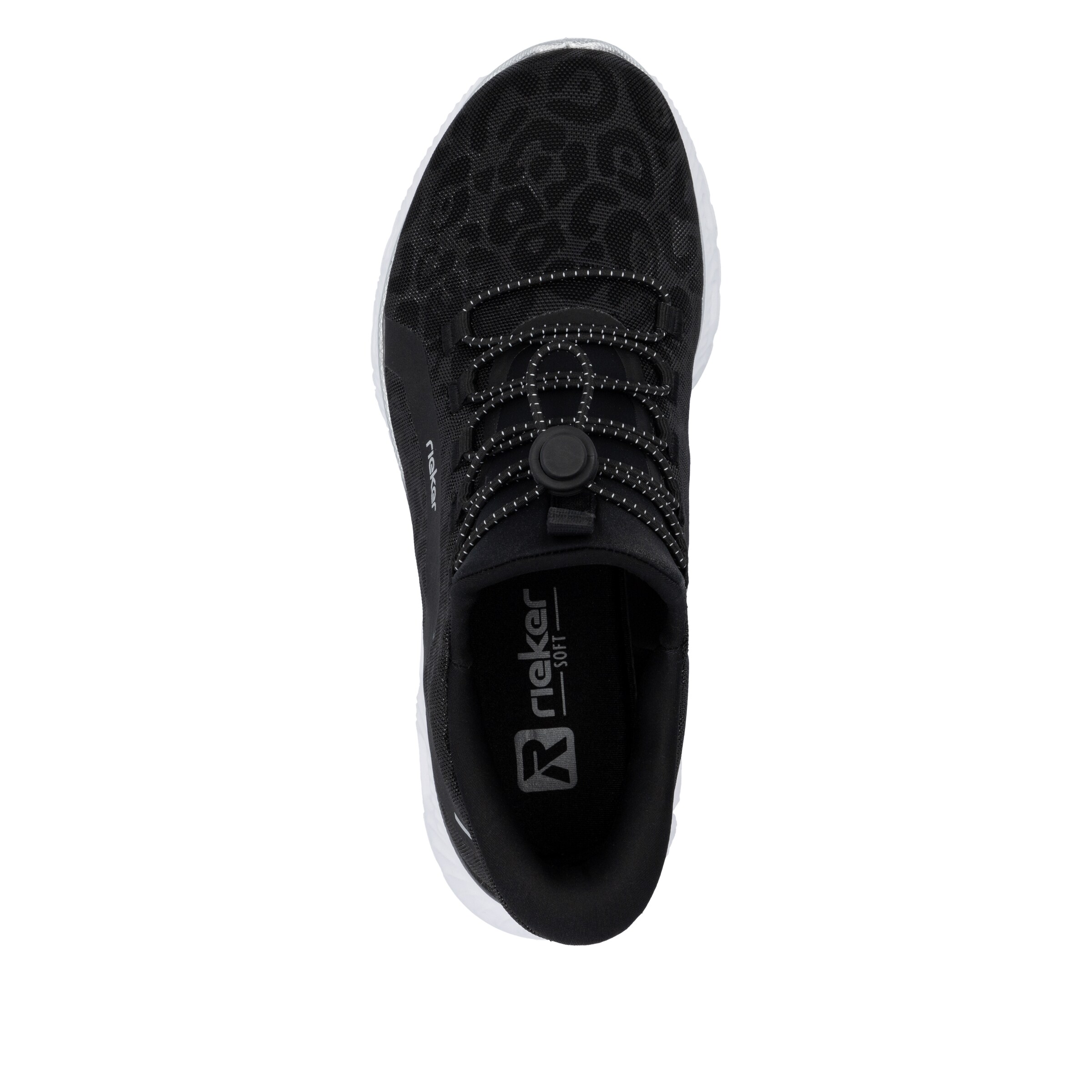 Rieker Sport Platform trainers in Black