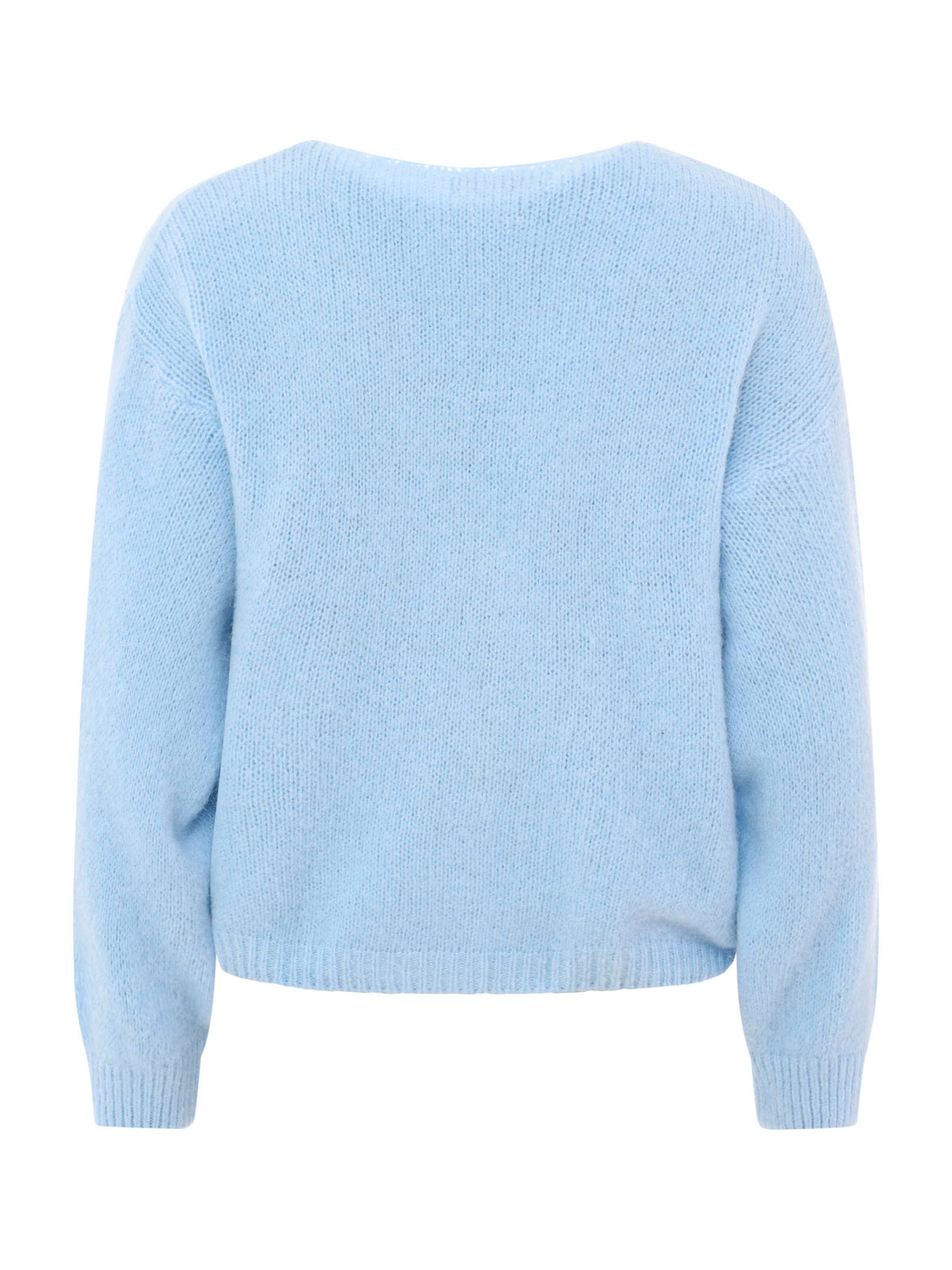 Zwillingsherz Cardigan i blå