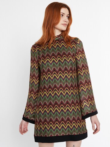Robe ' Sumya ' Ana Alcazar en mélange de couleurs : devant