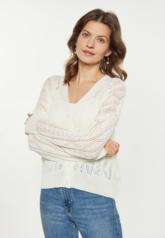 Usha Knit Cardigan in Beige