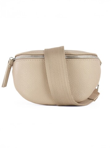 lePelou Gürteltasche 'MILA small' in Beige: Vorderseite