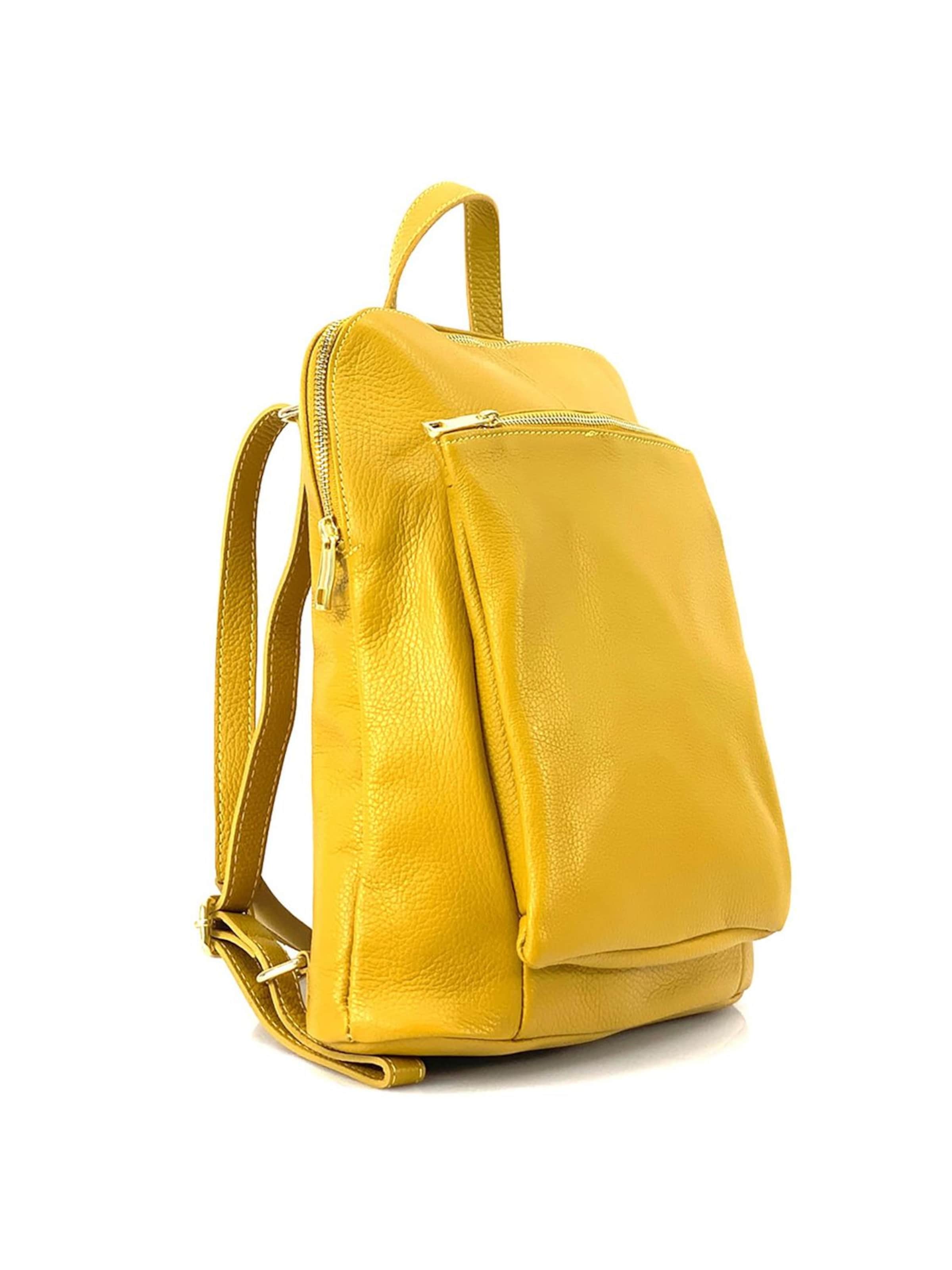 Florence Backpack in Yellow
