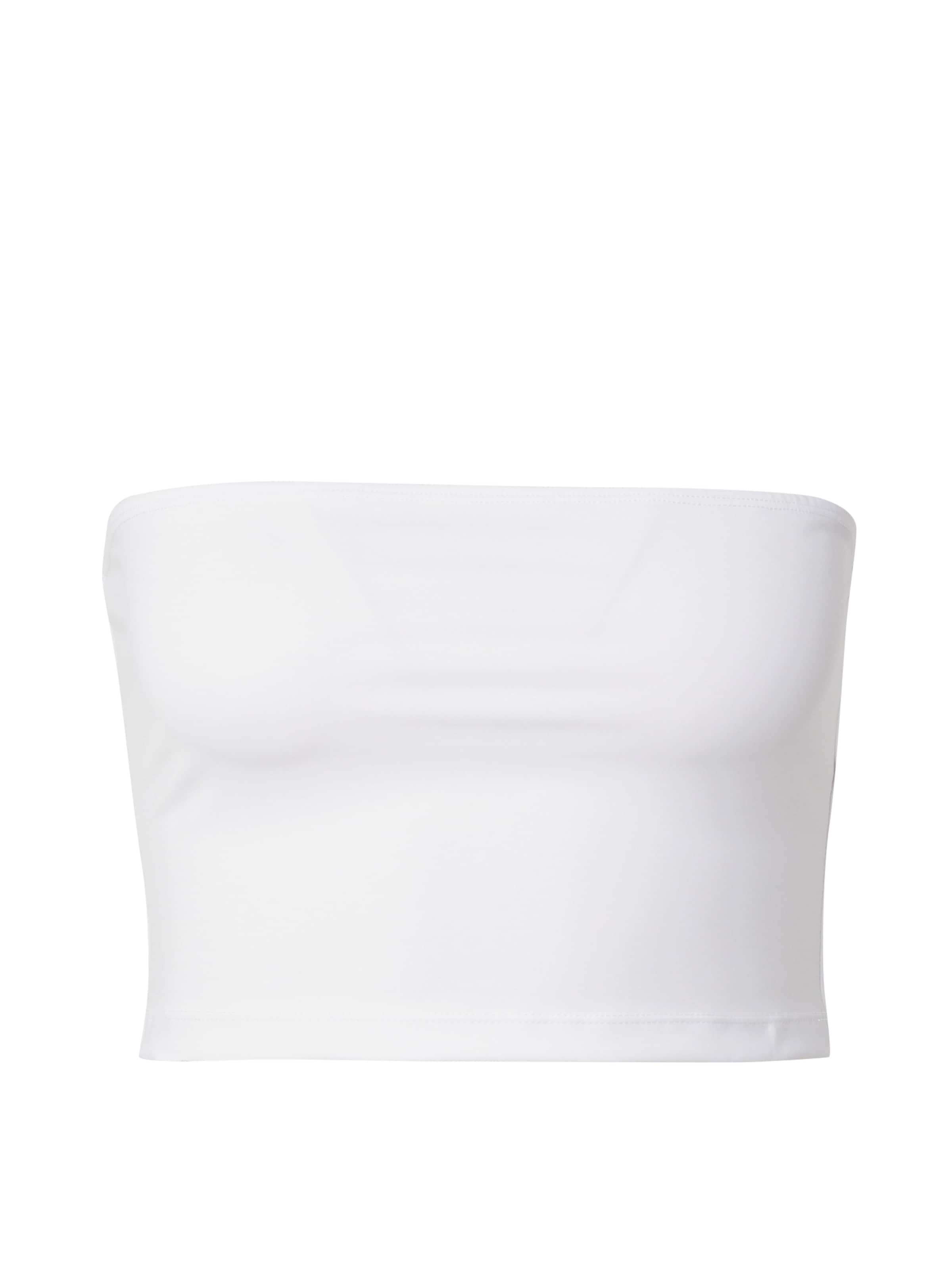 ABOUT YOU x Laura Giurcanu Top 'Nina' | bela barva: sprednja stran