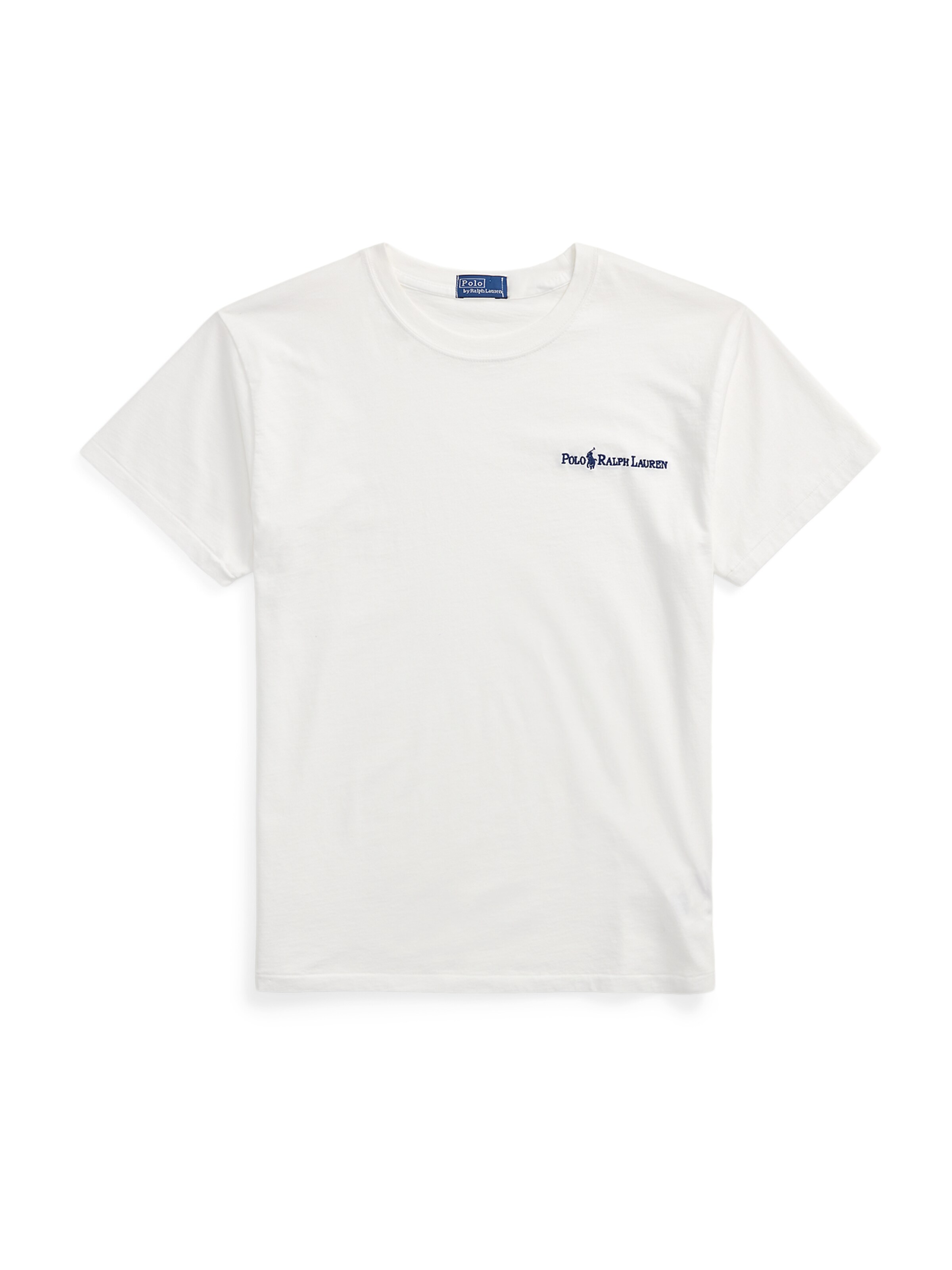 balts Polo Ralph Lauren T-Krekls: no priekšpuses