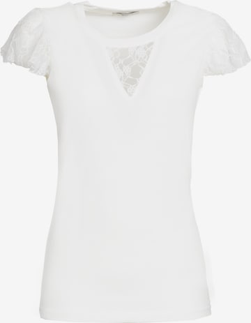 Influencer Shirt in White: front