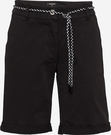 MORE & MORE Regular Pants in Black: front