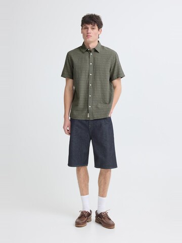 BLEND - Ajuste regular Camisa ' BHAurel ' en verde