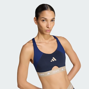 ADIDAS PERFORMANCE Korzet Športová podprsenka - Modrá