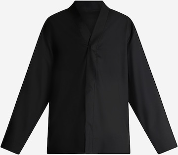 Coupe regular Chemise business DARK LABEL en noir : devant