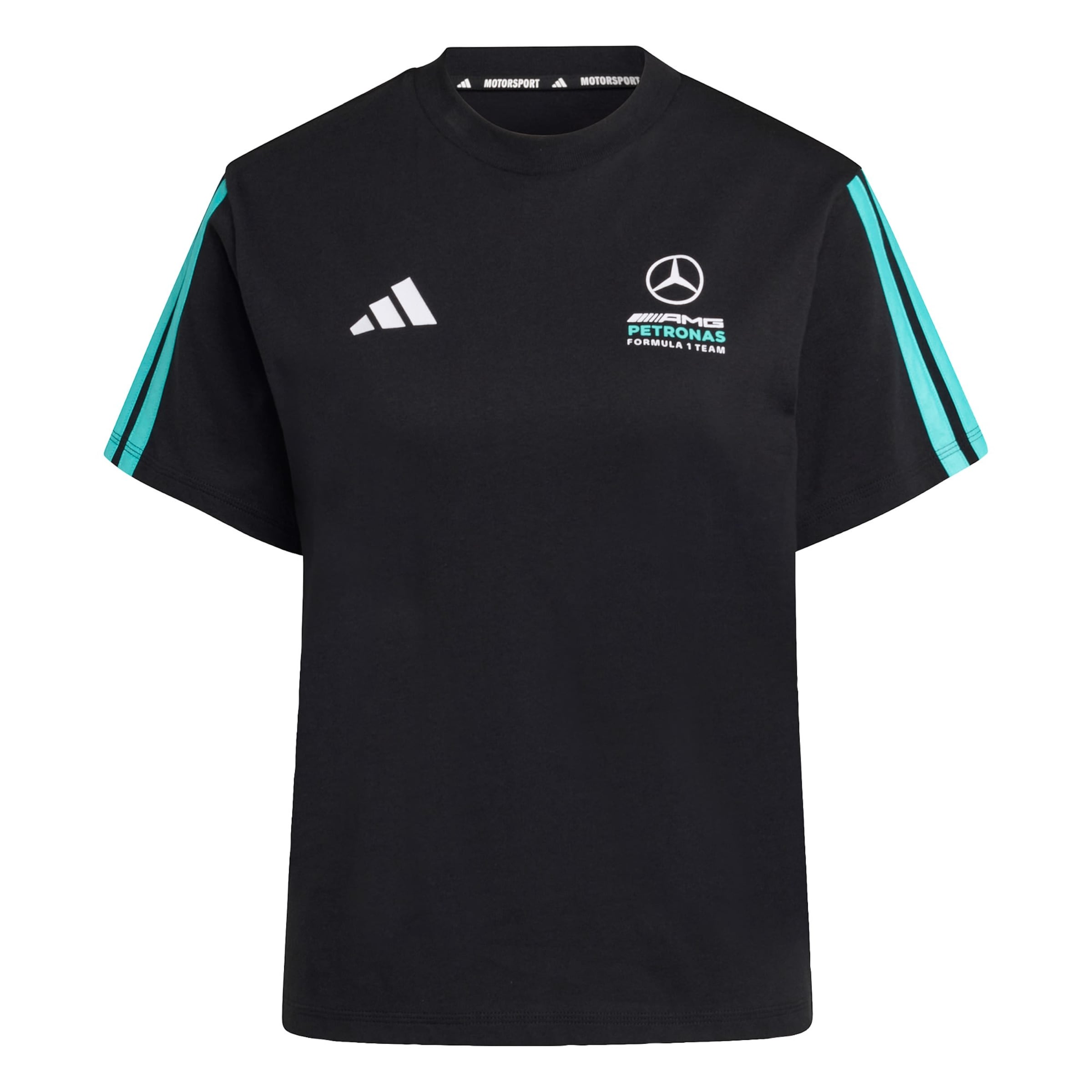 ADIDAS PERFORMANCE Funktionsshirt 'Mercedes-AMG Petronas Formula 1 Team DNA' in Schwarz: Vorderseite