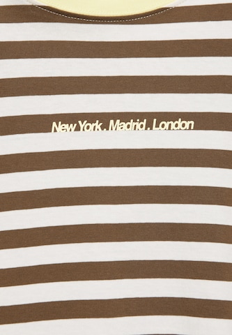 Pull&Bear Shirt 'PACIFIC' in Braun